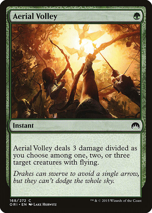 Magic Origins - 168 - Aerial Volley - Common