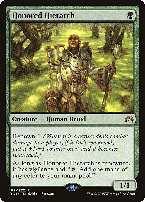 Magic Origins - 182 - Honored Hierarch - Rare