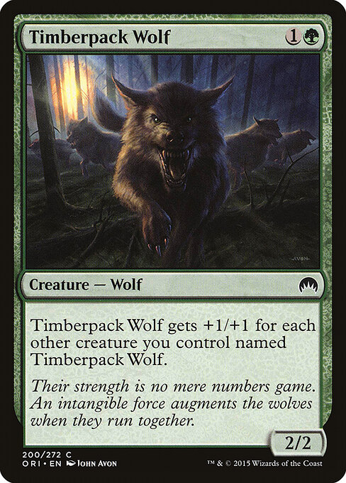 Magic Origins - 200 - Timberpack Wolf - Common