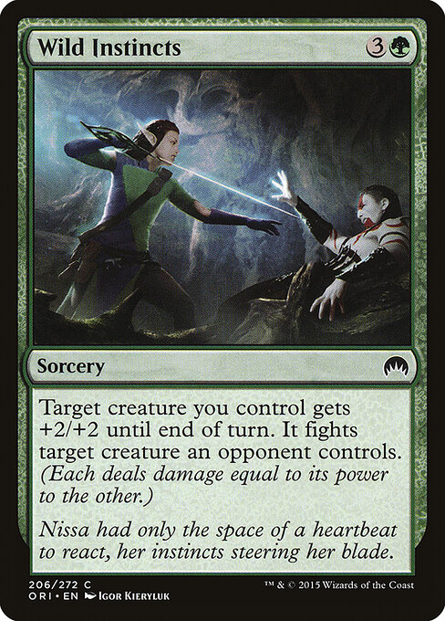 Magic Origins - 206 - Wild Instincts - Common