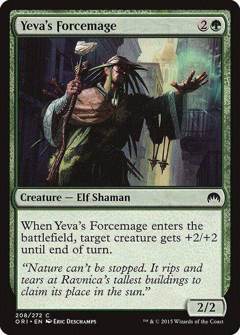 Magic Origins - 208 - Yeva's Forcemage - Common