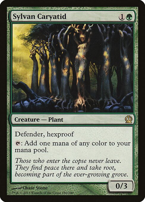 Theros - 180 - Sylvan Caryatid - Rare