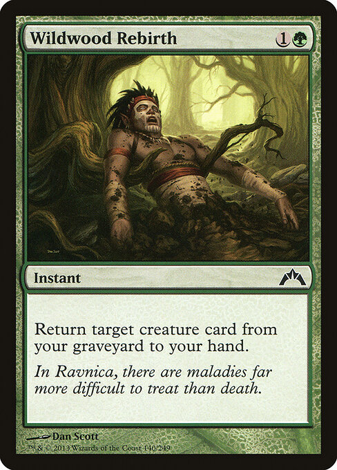 Gatecrash - 140 - Wildwood Rebirth - Common