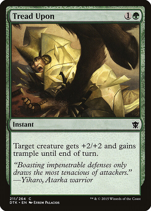 Dragons of Tarkir - 211 - Tread Upon - Common