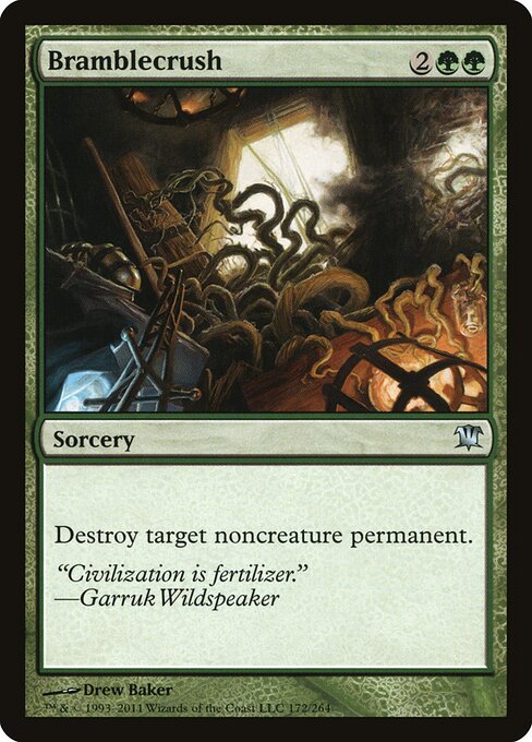 Innistrad - 172 - Bramblecrush - Uncommon