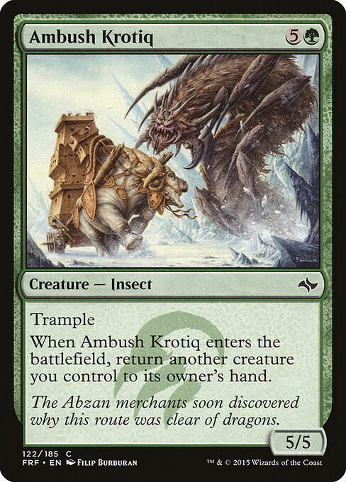 Fate Reforged - 122 - Ambush Krotiq - Common