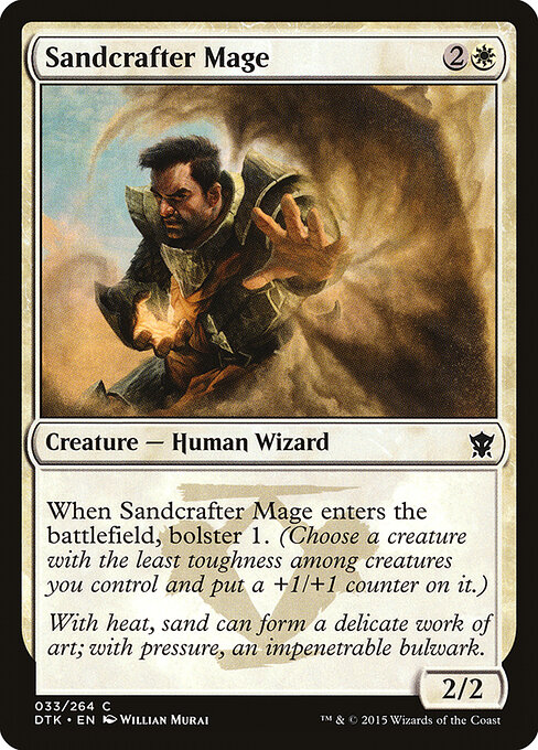 Dragons of Tarkir - 33 - Sandcrafter Mage - Common