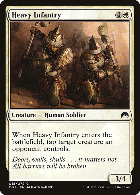 Magic Origins - 18 - Heavy Infantry - Common