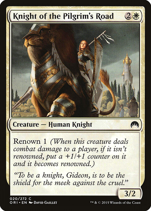 Magic Origins - 20 - Knight of the Pilgrim's Road - Common