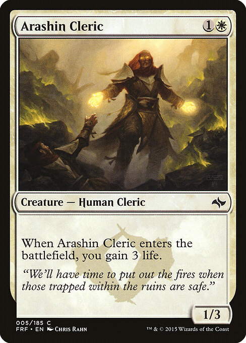Fate Reforged - 5 - Arashin Cleric - Common