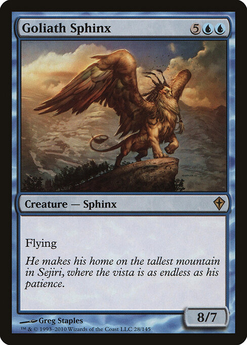Worldwake - 28 - Goliath Sphinx - Rare