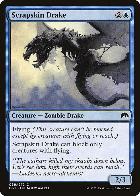 Magic Origins - 69 - Scrapskin Drake - Common