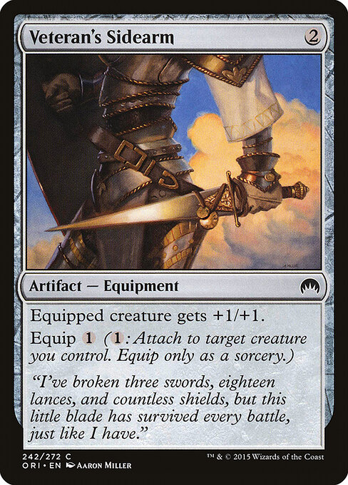 Magic Origins - 242 - Veteran's Sidearm - Common
