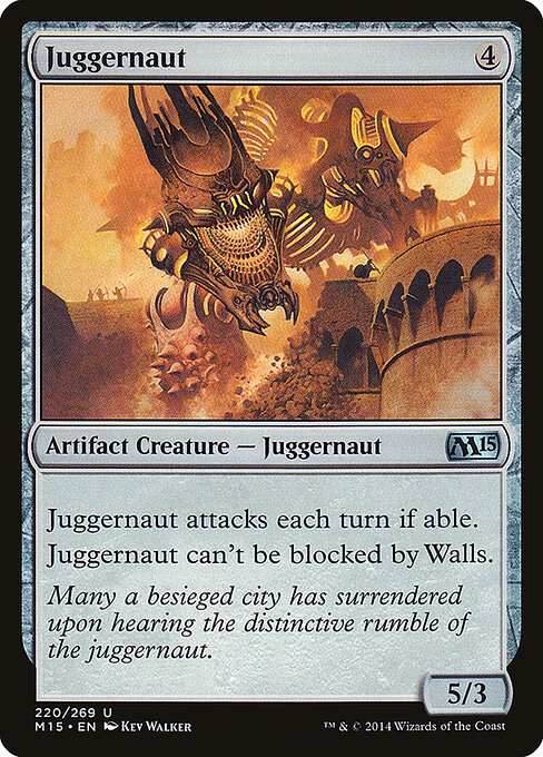 Magic 2015 - 220 - Juggernaut - Uncommon