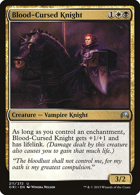 Magic Origins - 211 - Blood-Cursed Knight - Uncommon