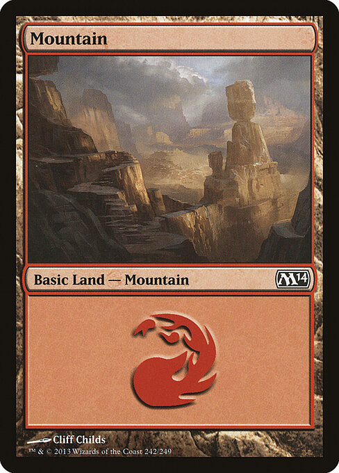 Magic 2014 - 242 - Mountain - Common