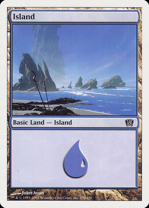Eighth Edition - 336 - Island - Common