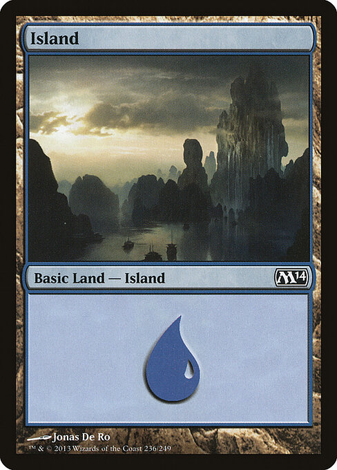 Magic 2014 - 236 - Island - Common