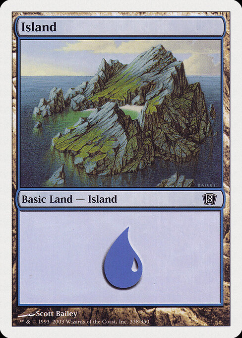 Eighth Edition - 338 - Island - Common