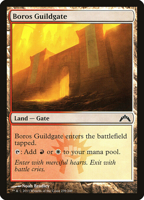 Gatecrash - 239 - Boros Guildgate - Common