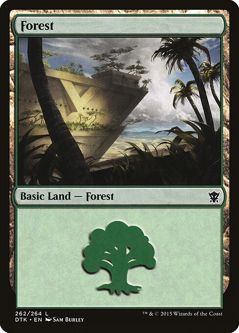 Dragons of Tarkir - 262 - Forest - Common