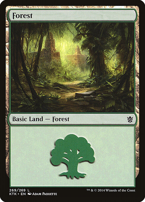 Khans of Tarkir - 269 - Forest - Common