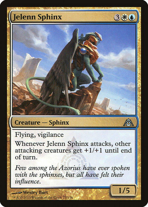 Dragon's Maze - 77 - Jelenn Sphinx - Uncommon