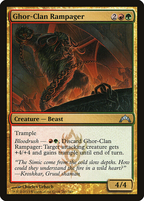 Gatecrash - 167 - Ghor-Clan Rampager - Uncommon
