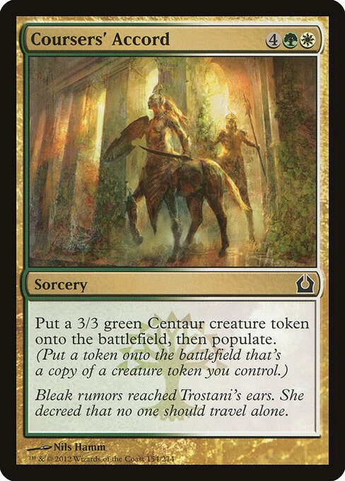 Return to Ravnica - 154 - Coursers' Accord - Common