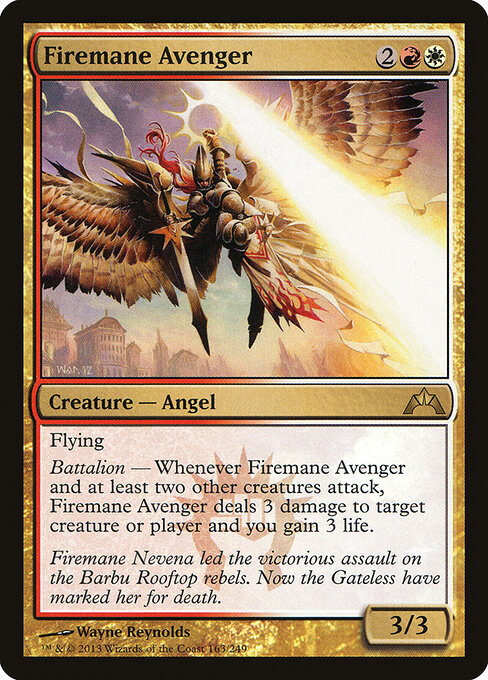 Gatecrash - 163 - Firemane Avenger - Rare