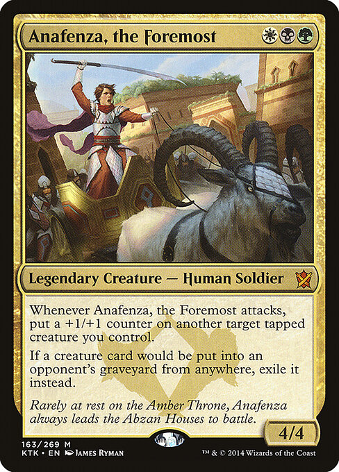 Khans of Tarkir - 163 - Anafenza, the Foremost - Mythic