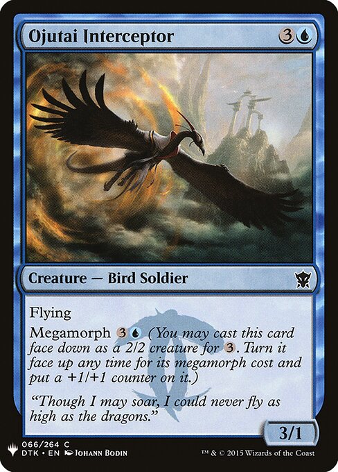 The List - DTK-66 - Ojutai Interceptor - Common