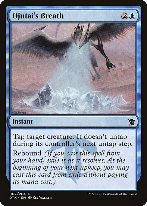 Dragons of Tarkir - 67 - Ojutai's Breath - Common