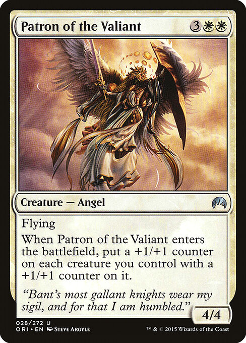 Magic Origins - 28 - Patron of the Valiant - Uncommon