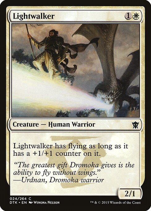 Dragons of Tarkir - 24 - Lightwalker - Common