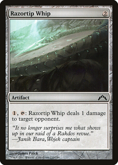 Gatecrash - 235 - Razortip Whip - Common