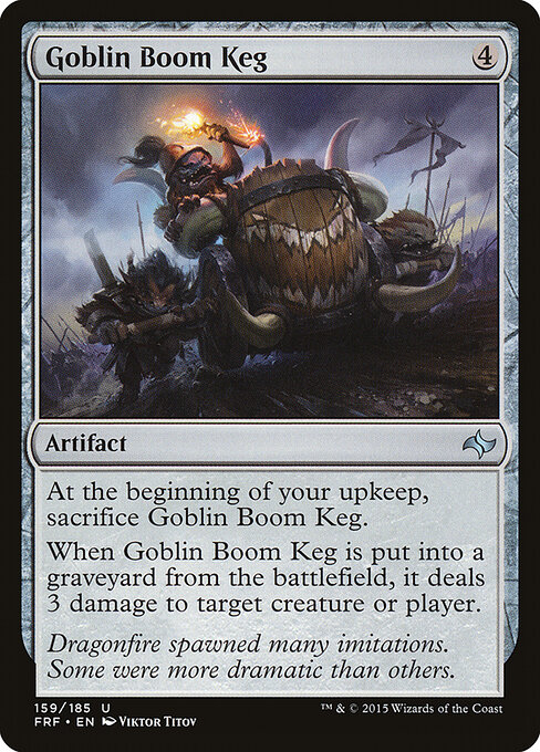 Fate Reforged - 159 - Goblin Boom Keg - Uncommon