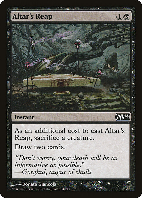 Magic 2014 - 84 - Altar's Reap - Common