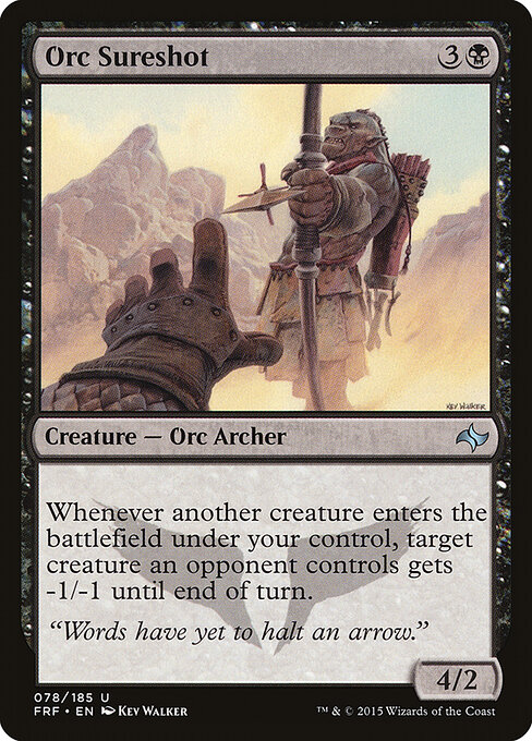 Fate Reforged - 78 - Orc Sureshot - Uncommon