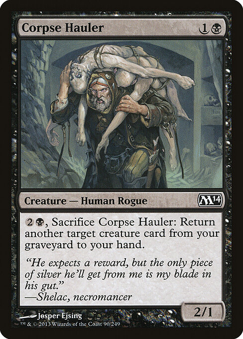 Magic 2014 - 90 - Corpse Hauler - Common
