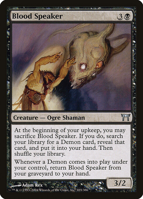 Champions of Kamigawa - 103 - Blood Speaker - Uncommon
