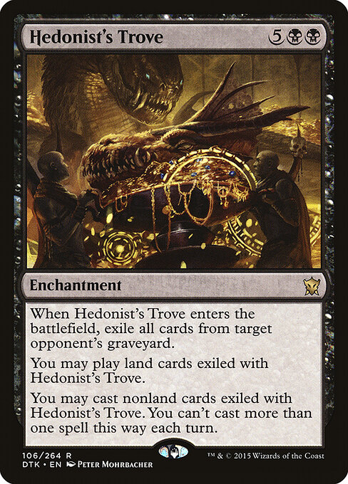 Dragons of Tarkir - 106 - Hedonist's Trove - Rare