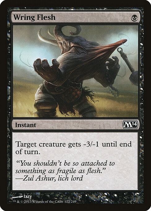 Magic 2014 - 122 - Wring Flesh - Common
