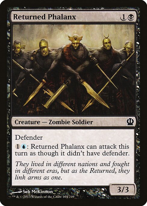 Theros - 104 - Returned Phalanx - Common