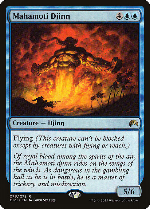 Magic Origins - 278 - Mahamoti Djinn - Rare