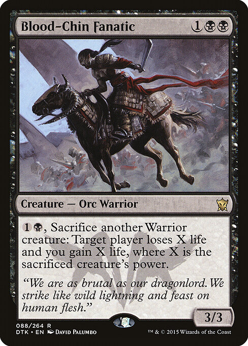 Dragons of Tarkir - 88 - Blood-Chin Fanatic - Rare
