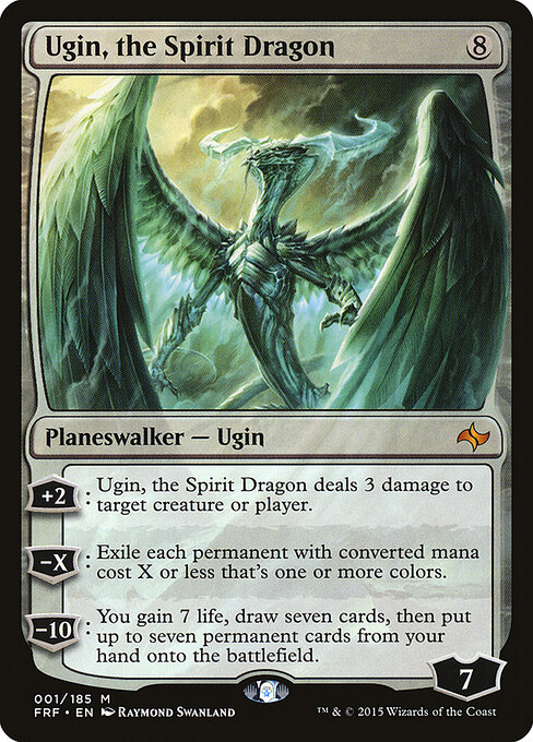 Fate Reforged - 1 - Ugin, the Spirit Dragon - Mythic