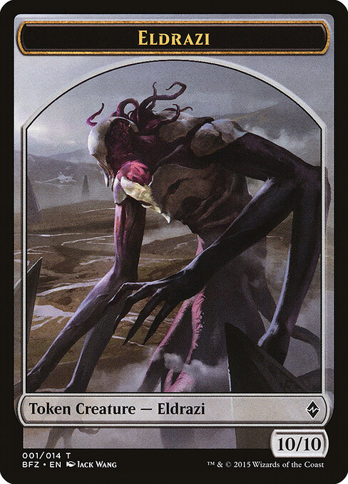 Battle for Zendikar Tokens - 1 - Eldrazi - Common