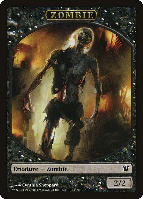Innistrad Tokens - 9 - Zombie - Common