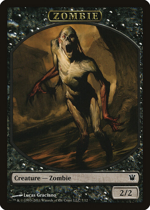 Innistrad Tokens - 7 - Zombie - Common
